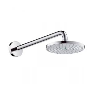 Верхний душ Hansgrohe Raindance S180 Air 1 jet, с кронштейном 390 мм